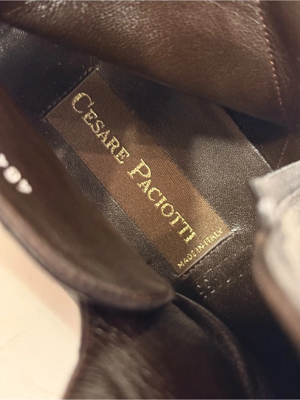 Cesare Paciotti Black Leather Dagger Ankle Boots 10 C NEW w/ Dust Bag Italy